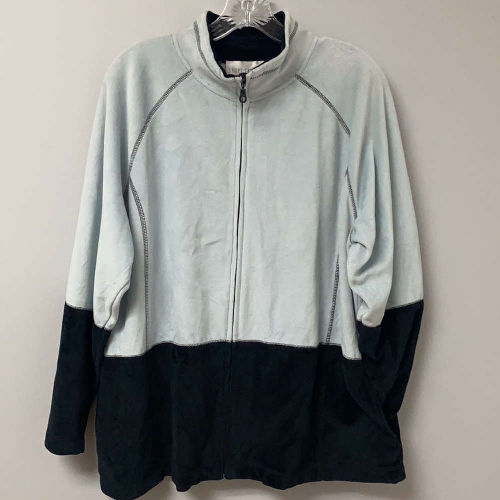 NEW Sport Savvy  Zip-up Jacket  QVC Style Size 1X